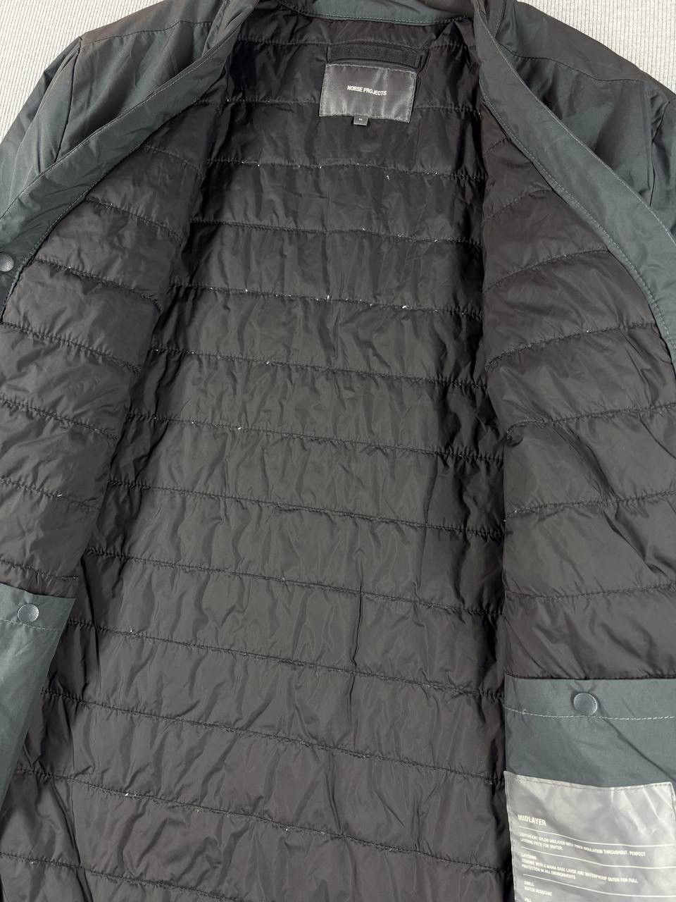 Norse Projects Norse Projects nylon ligth v-neck jacket claps overshirt M Size US M / EU 48-50 / 2 - 8 Thumbnail