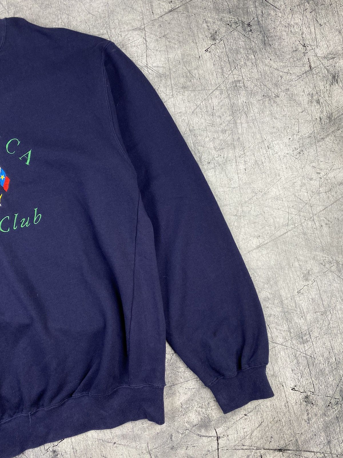 Nautica Vintage 90s Nautica Yacht Club Sweatshirt Size XL Size US XL / EU 56 / 4 - 4 Thumbnail