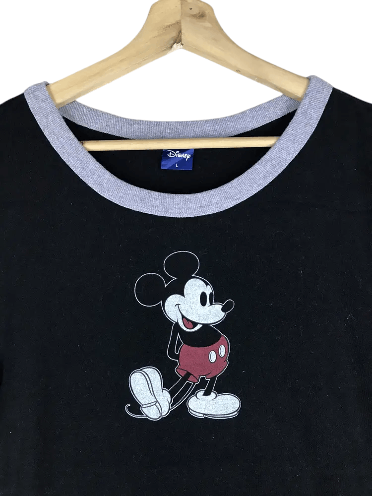 Disney Disney Mickey Mouse Ringer Tshirts Size L / US 10 / IT 46 - 3 Thumbnail