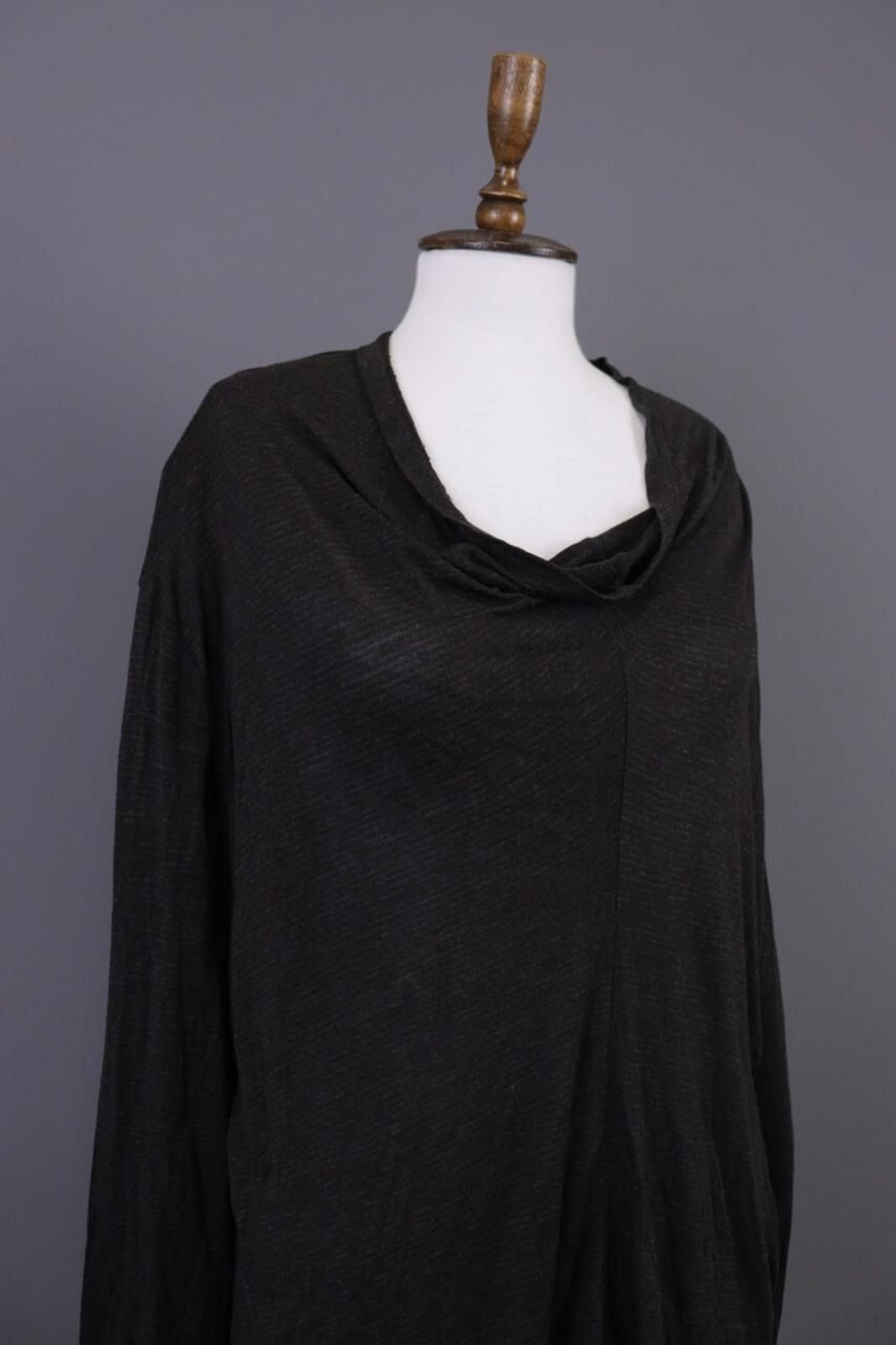 Oscar De La Renta Oska Brown Lagenlook Relaxed Tunic Tunic Dress Size 1 / M Size M / US 6-8 / IT 42-44 - 4 Thumbnail