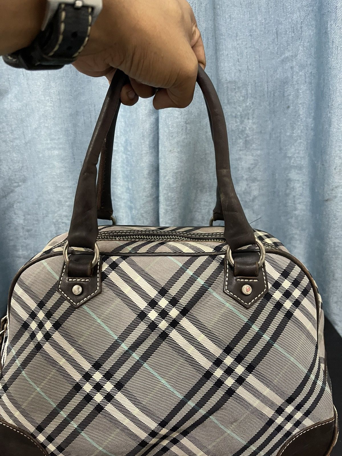 Burberry Burberry Blue Label Nova Check Handle Bag Size ONE SIZE - 7 Thumbnail
