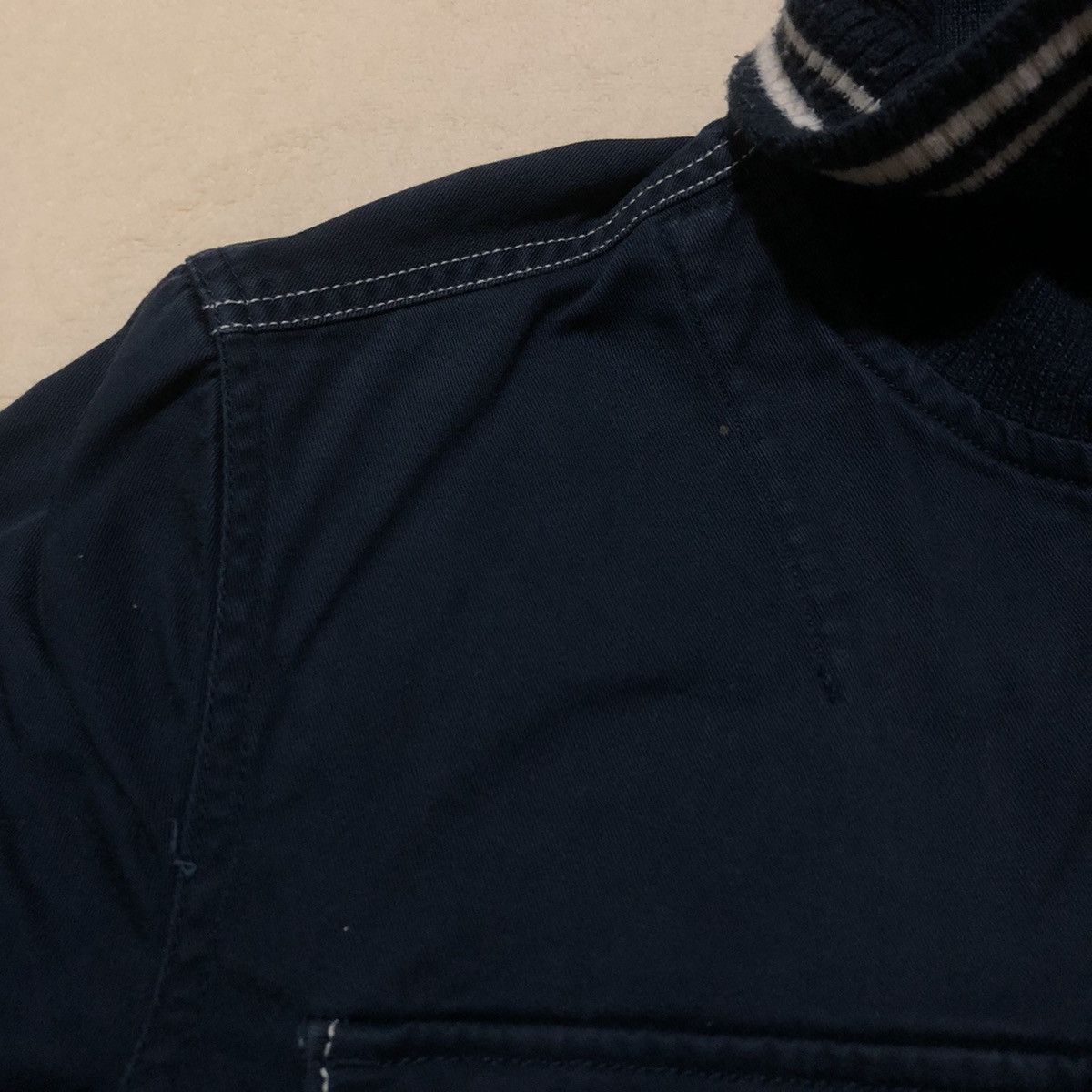 Avirex × Japanese Brand DISTRESSED Avirex Varsity Multi-pocket Light Jacket Size US S / EU 44-46 / 1 - 19 Thumbnail