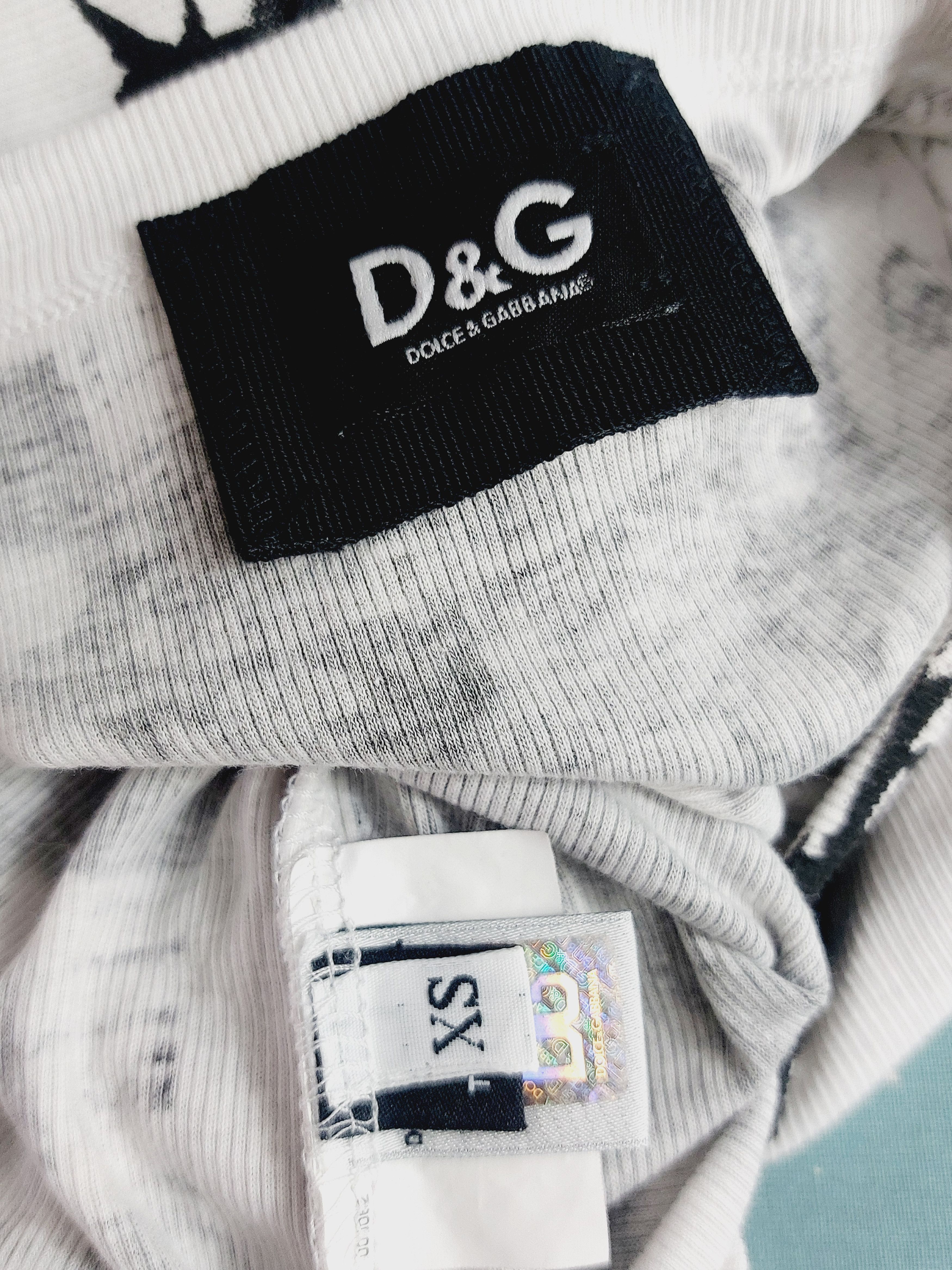 Dolce & Gabbana Dolce and Gabbana D&G Newspaper Faces Gazette Journal Top Size US S / EU 44-46 / 1 - 14 Thumbnail