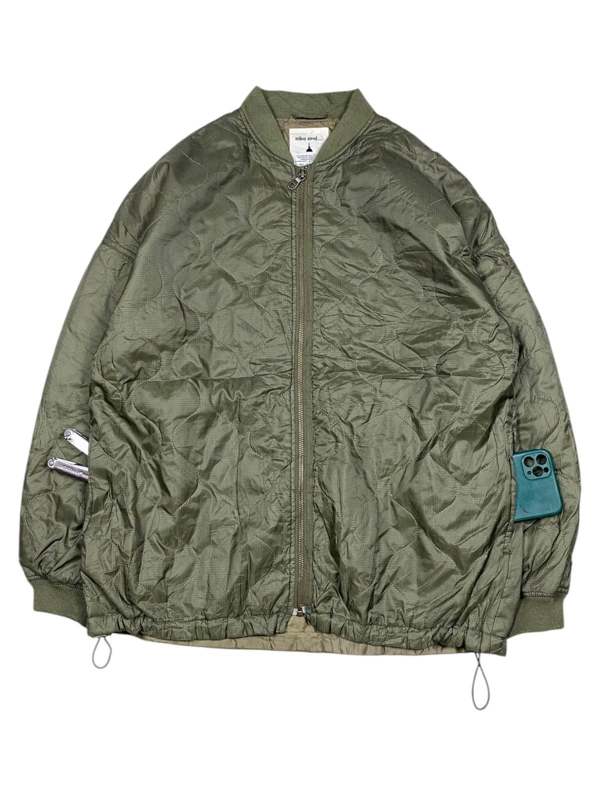 If Six Was Nine 2000s Niko And... - Quilted Jacket Size US M / EU 48-50 / 2 - 7 Thumbnail