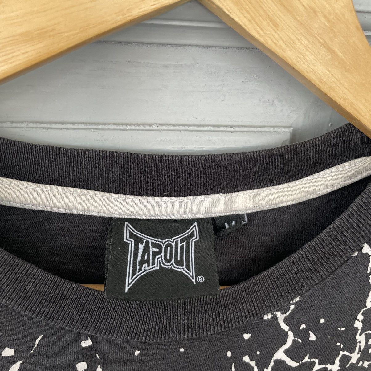 Tapout 🗿Tapout Big print logo T-shirt black white MMA Y2K Size US M / EU 48-50 / 2 - 7 Thumbnail