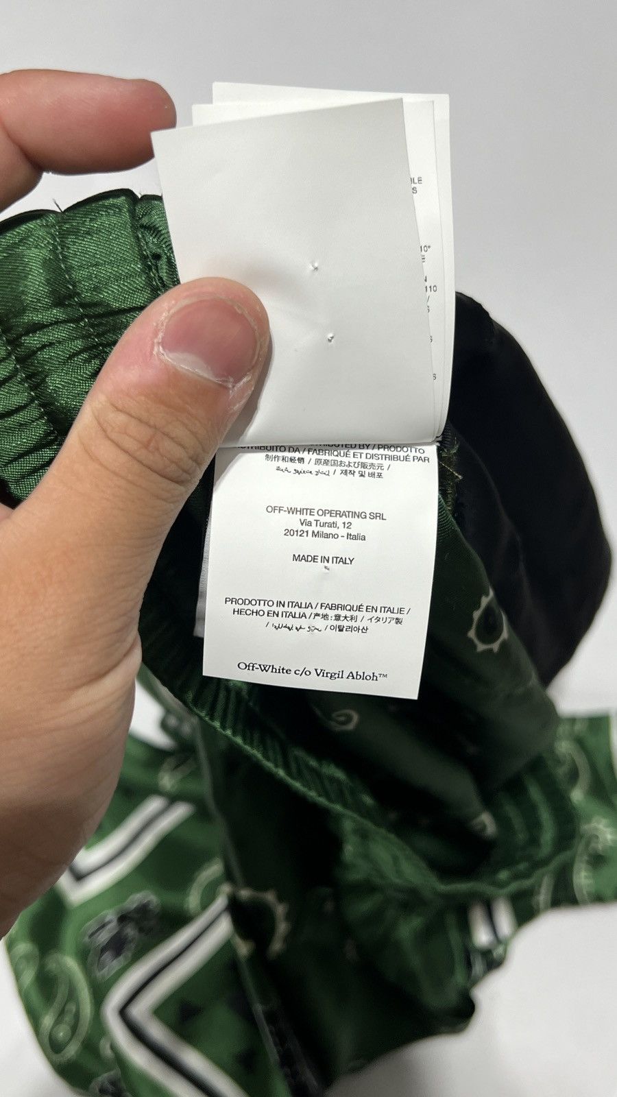 Off-White Off-White Bandana Shorts Size US 30 / EU 46 - 10 Thumbnail