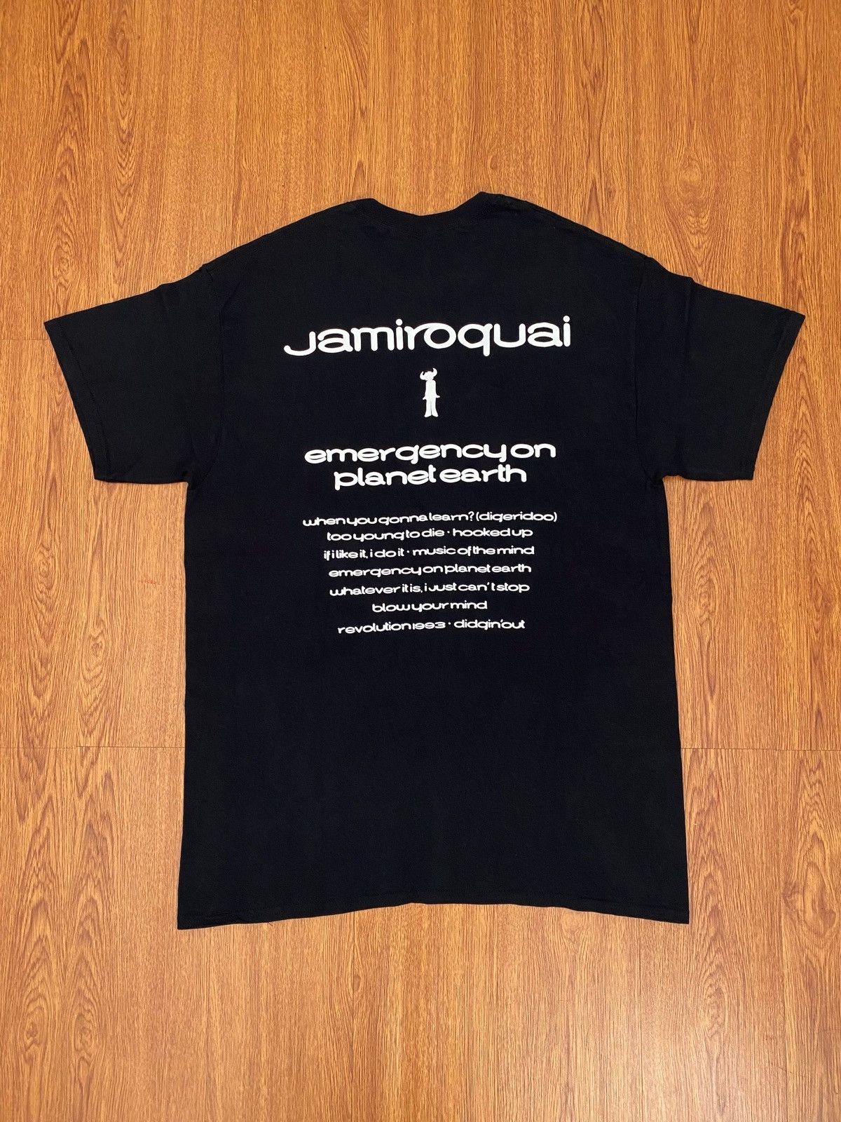 Band Tees × Vintage Jamiroquai Emergency on planet earth t-shirt Size US L / EU 52-54 / 3 - 2 Thumbnail