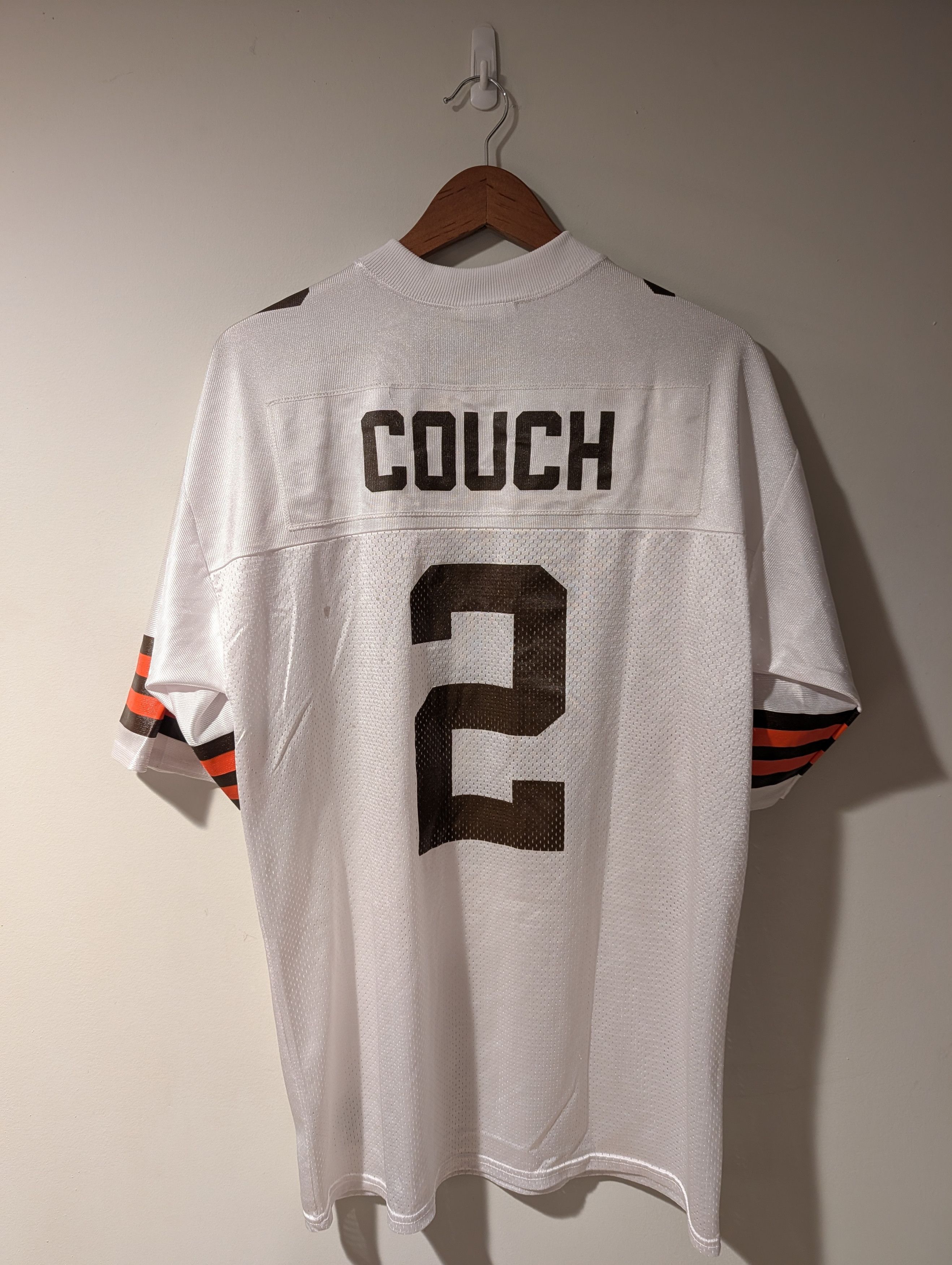 Puma Vintage 90s Puma Cleveland Browns Tim Couch #2 NFL Jersey Size US M / EU 48-50 / 2 - 7 Thumbnail