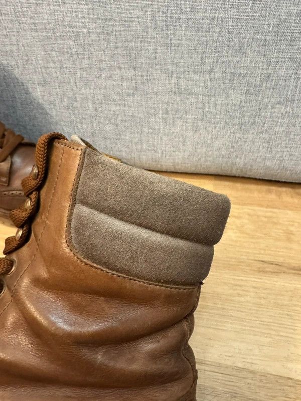 Brunello Cucinelli Brunello Cucinelli Leather Boots Brogue Oxford Vibram 38 Size US 8 / IT 38 - 11 Thumbnail