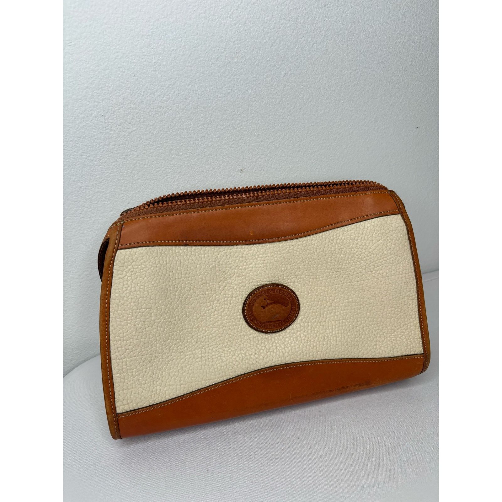 Dooney & Bourke Dooney Bourke Beige with Brown Trim Size ONE SIZE - 1 Thumbnail
