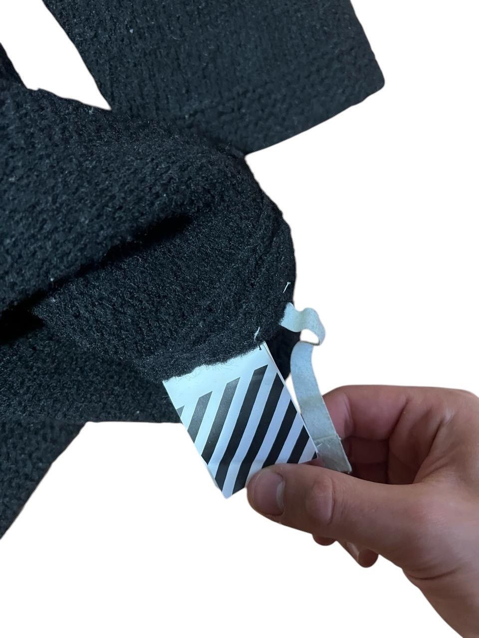 Off-White Off-White "OW" Logo Knit Sweater Black Size US L / EU 52-54 / 3 - 3 Thumbnail