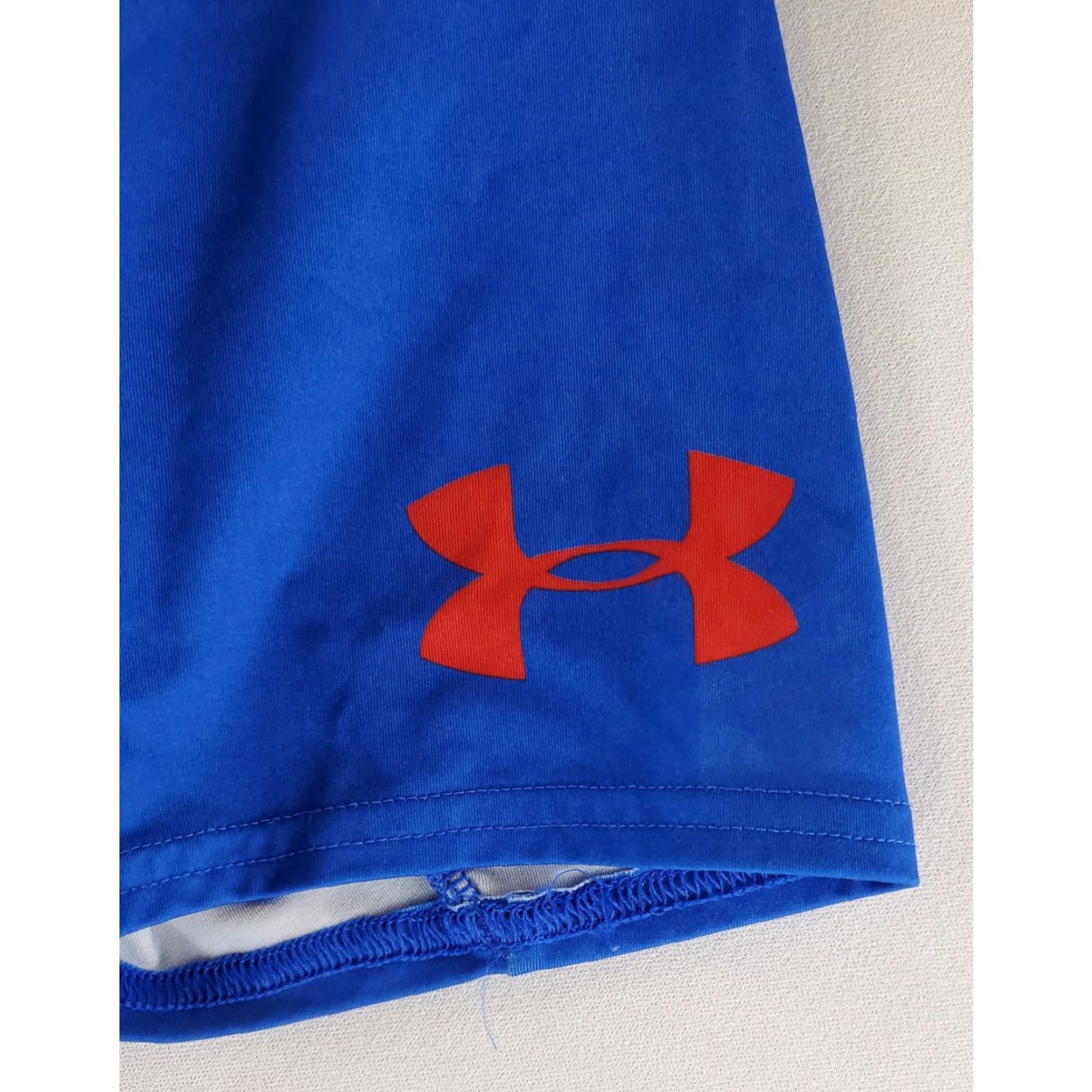 Under Armour Under Armour Captain America Heatgear Compression Shirt Blue Mens XL T-Shirt Men XL Capt America Heatgear Shirt Size US XL / EU 56 / 4 - 4 Thumbnail