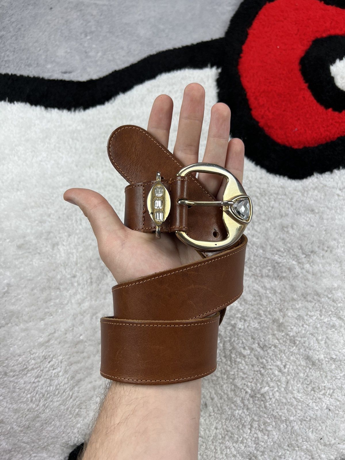 Vintage Vintage XX Secolo Italy Luxury Brown Belt Size ONE SIZE - 1 Thumbnail