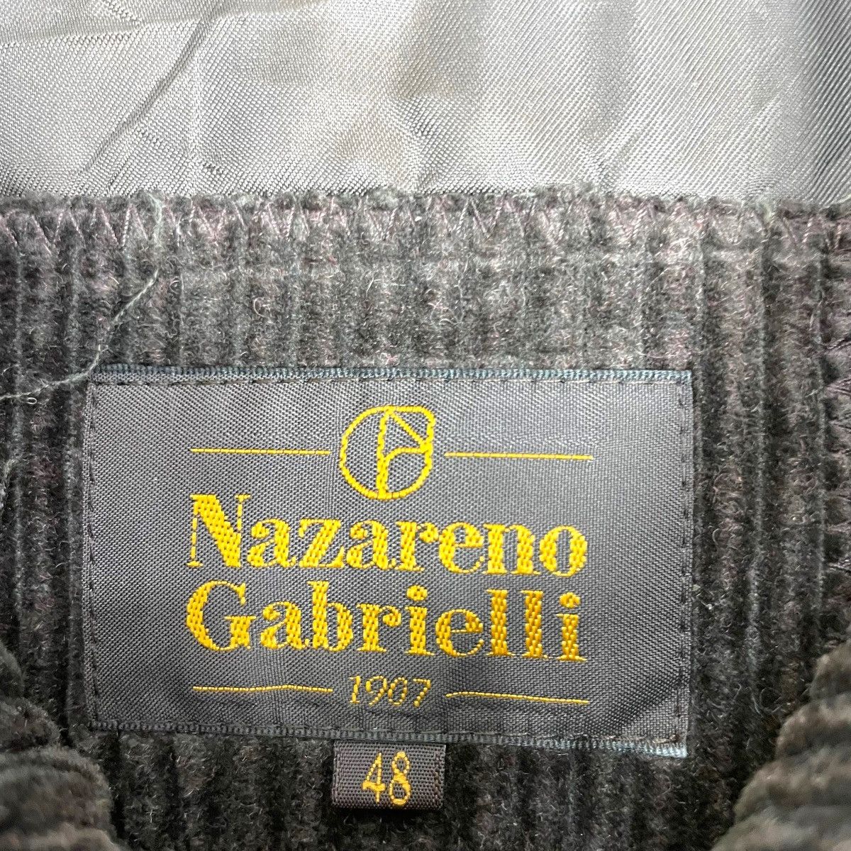 Nazareno Gabrielli Vintage Nazareno Gabrielli 1907 Velvet Jacket Brown Size US L / EU 52-54 / 3 - 10 Thumbnail