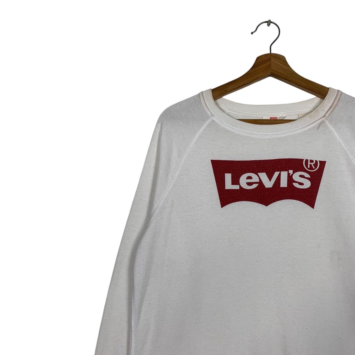 Levi's Levis Big Logo Crewneck Sweatshirt Size US M / EU 48-50 / 2 - 6 Thumbnail