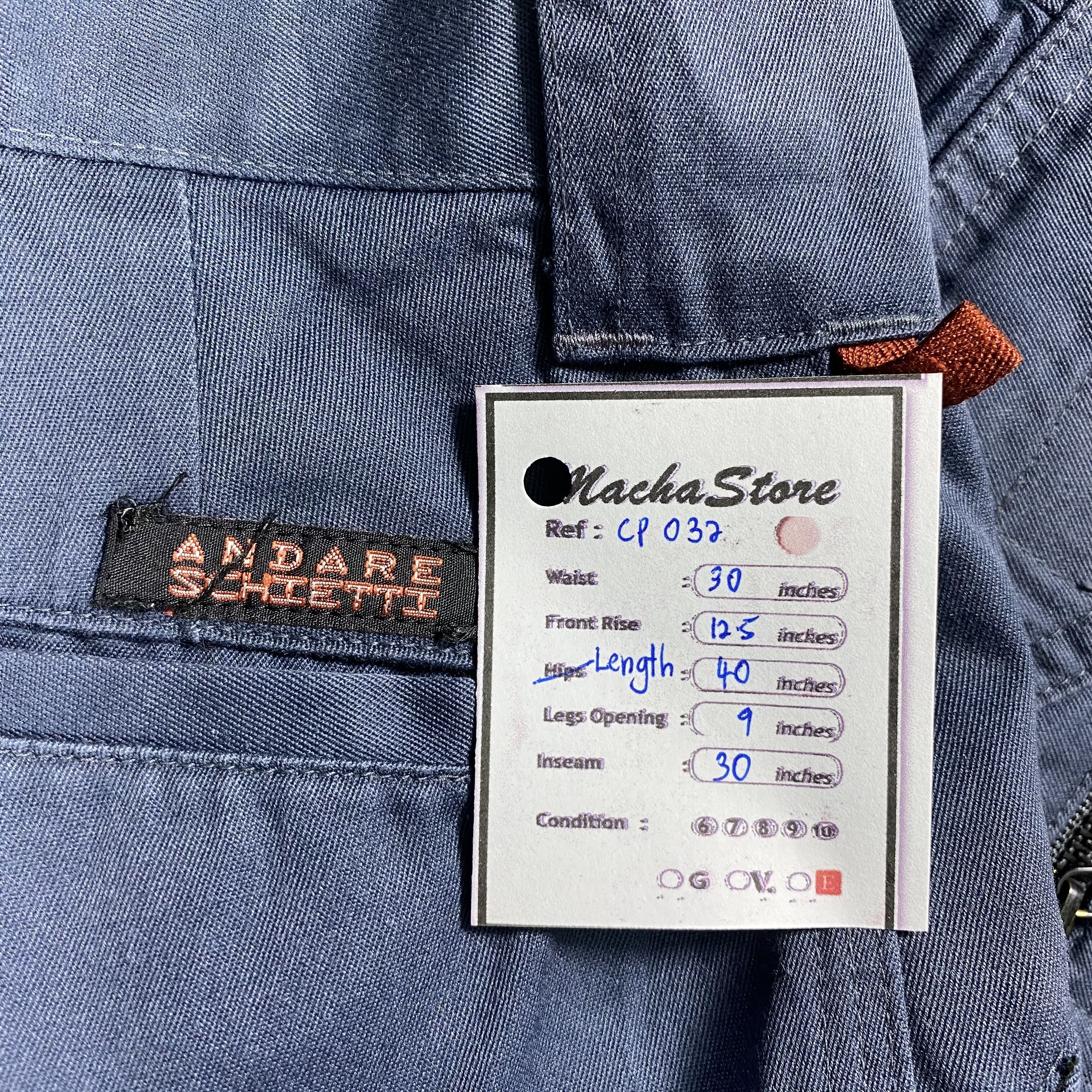 Japanese Brand Andare Shietti Multipocket Tactical Cargo Pants Size US 30 / EU 46 - 6 Thumbnail