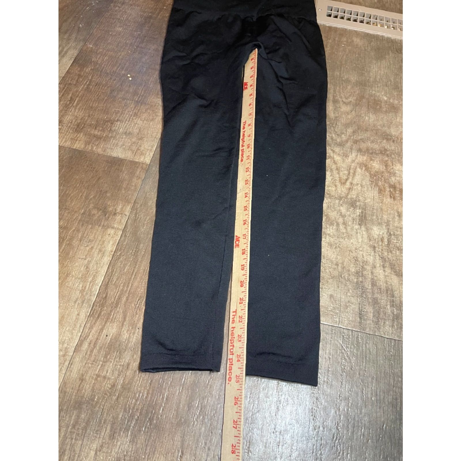 Vintage Tri-Union Leggings Pants Womens XL Black Legging Size 40" / US 18 - 2 Thumbnail