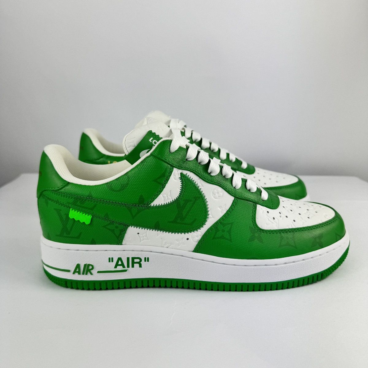 Louis Vuitton VIRGIL ABLOH LOUIS VUITTON X AIR FORCE 1 SNEAKERS Size US 9.5 / EU 42-43 - 2 Thumbnail