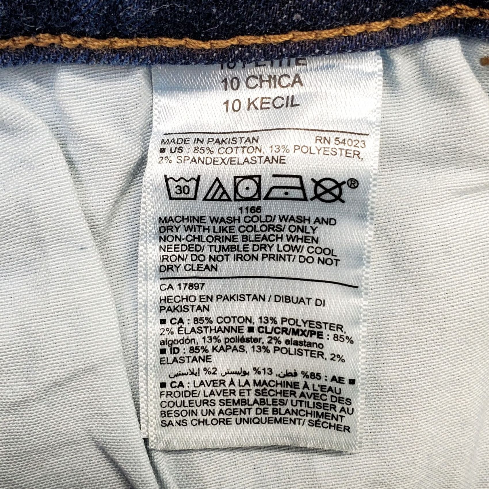 Old Navy Old Navy Jeans Womens 10P Blue Denim Extra High-Rise Rockstar Super-Skinny Leg Jeans Size 32" / US 10 / IT 46 - 7 Thumbnail