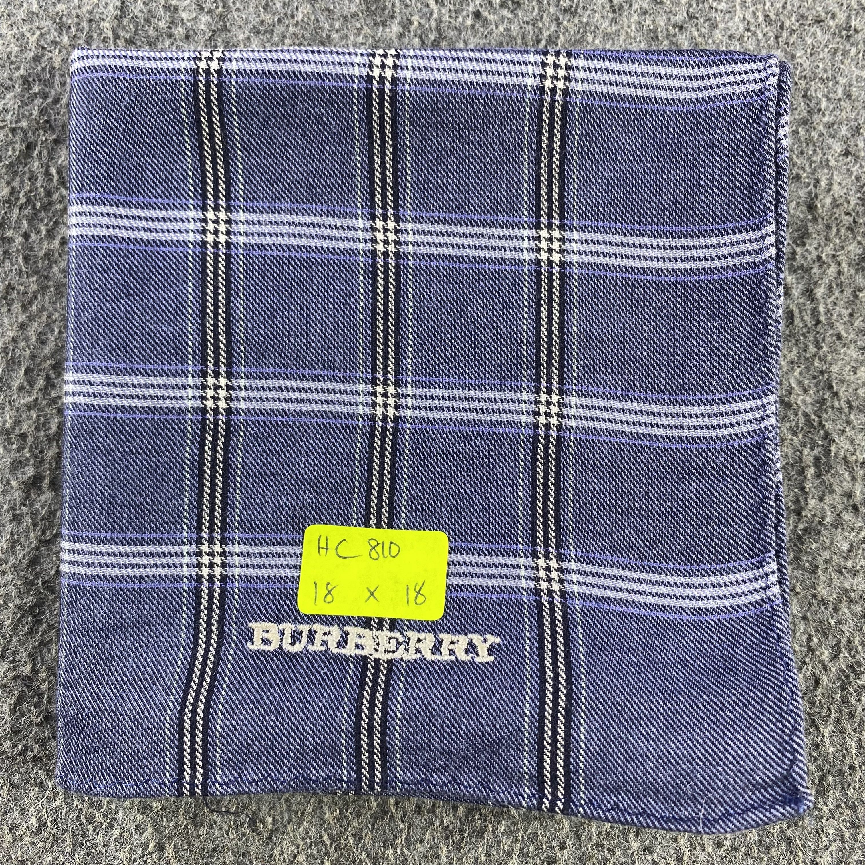 Burberry × Vintage Burberry Handkerchief/Neckerchief/Bandana HC810 Size ONE SIZE - 5 Thumbnail