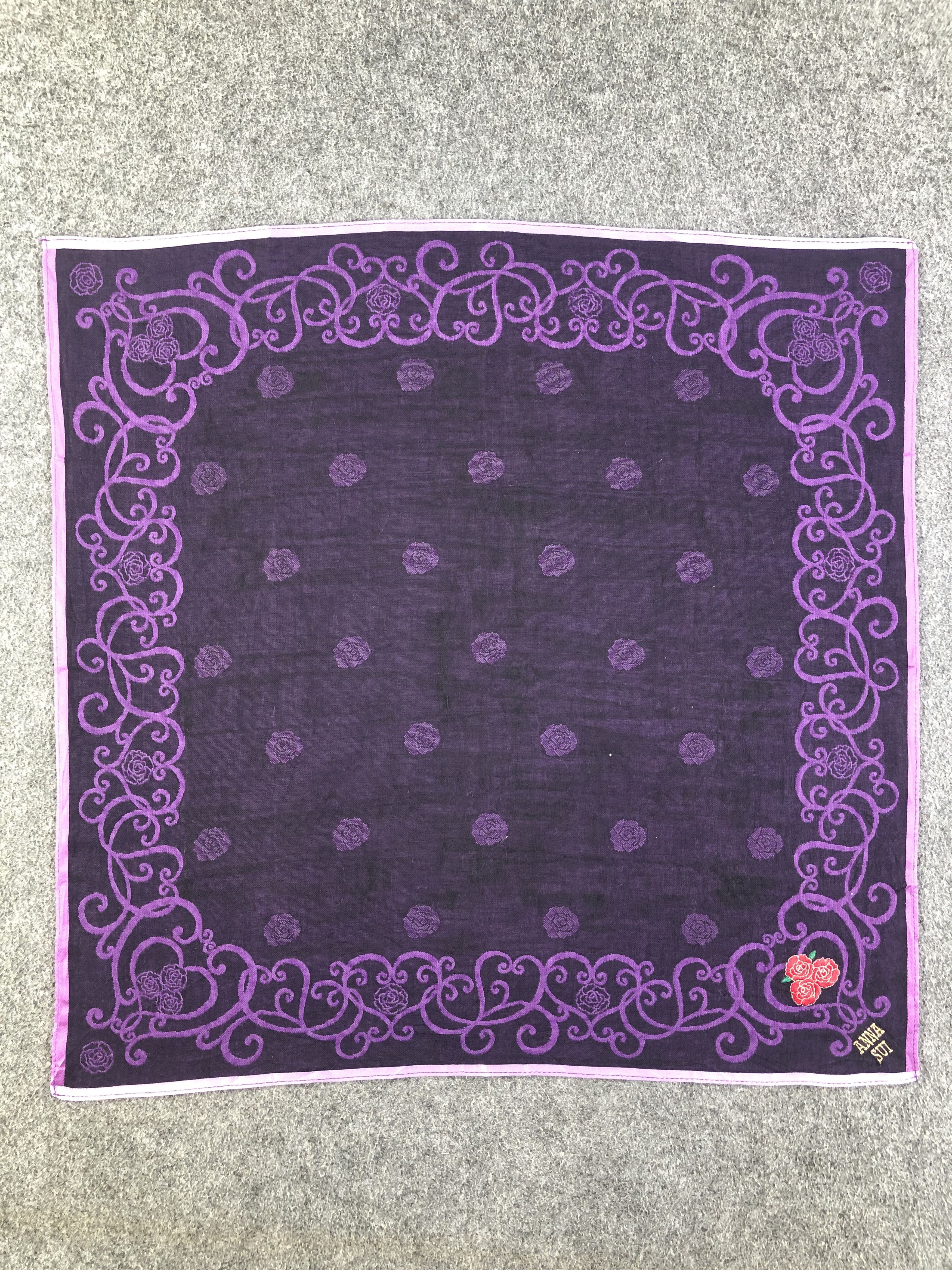 Anna Sui × Vintage Anna Sui Handkerchief / Bandana / Neckerchief Size ONE SIZE - 3 Thumbnail