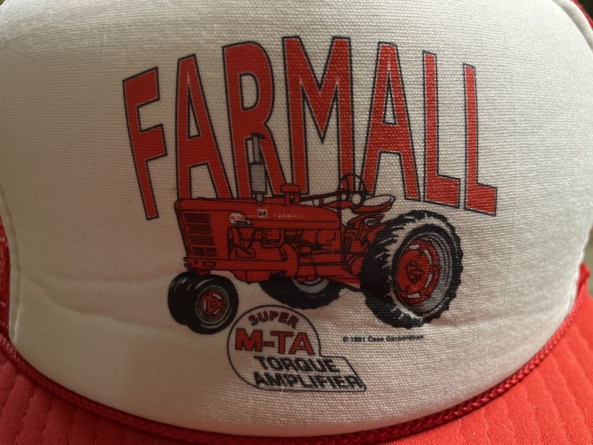 Nissan × Vintage FARMALL super M-TA 1981 vintage trucker hat cap SnapBack 🇺🇸 🔥 Size ONE SIZE - 3 Thumbnail