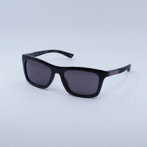 🕶️ New Gucci GG1735S 001 Sunglasses - Shiny Black Frame