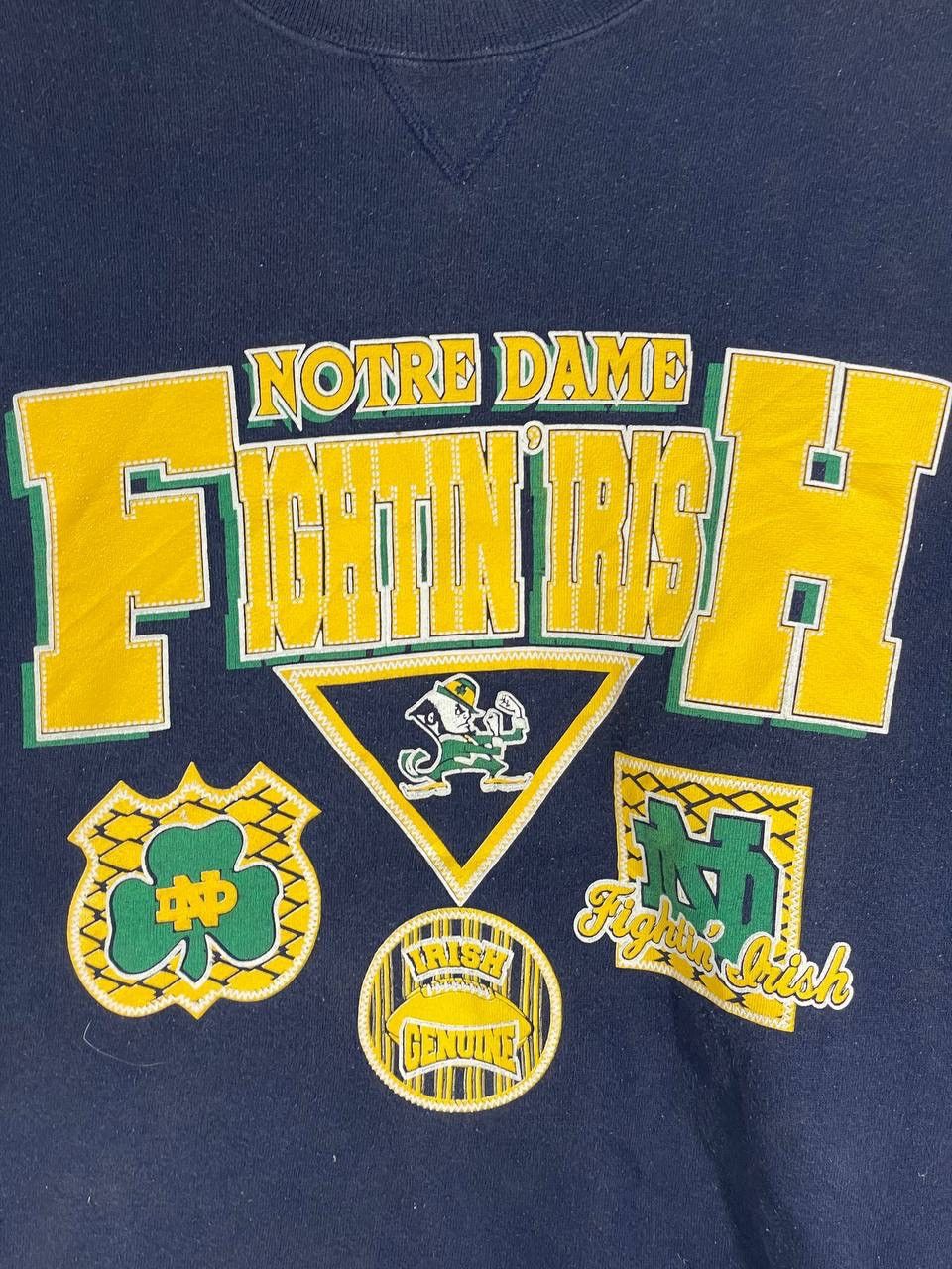 Other Vintage 90s notre dame university sweatshirt jumper size 2XL Size US XXL / EU 58 / 5 - 5 Thumbnail