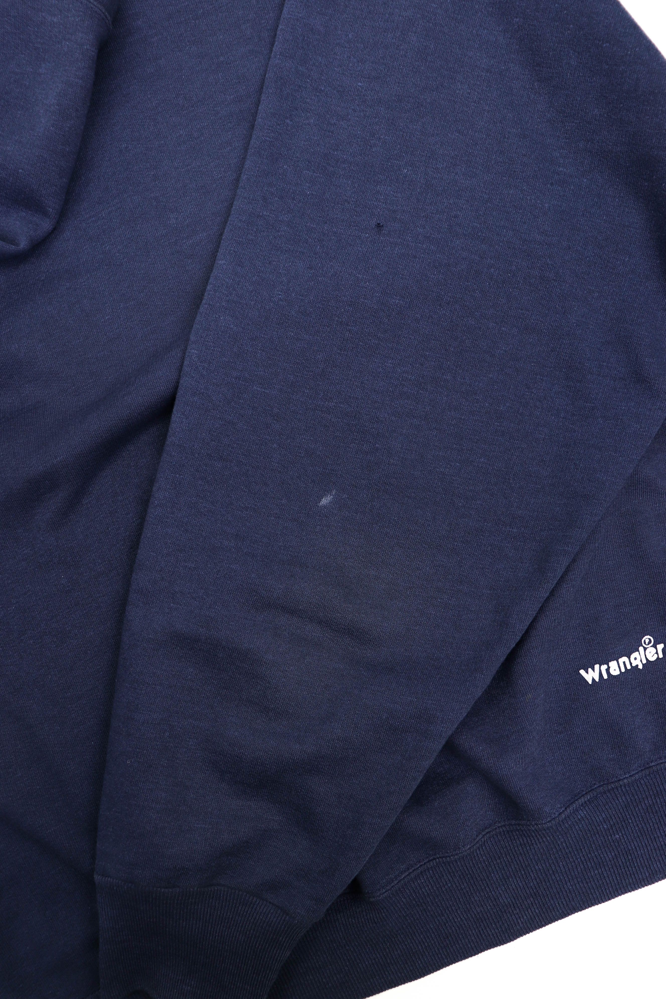 Wrangler Wrangler Vintage Made in France Sun Faded Crewnck Sweatshirt Size US XL / EU 56 / 4 - 11 Thumbnail