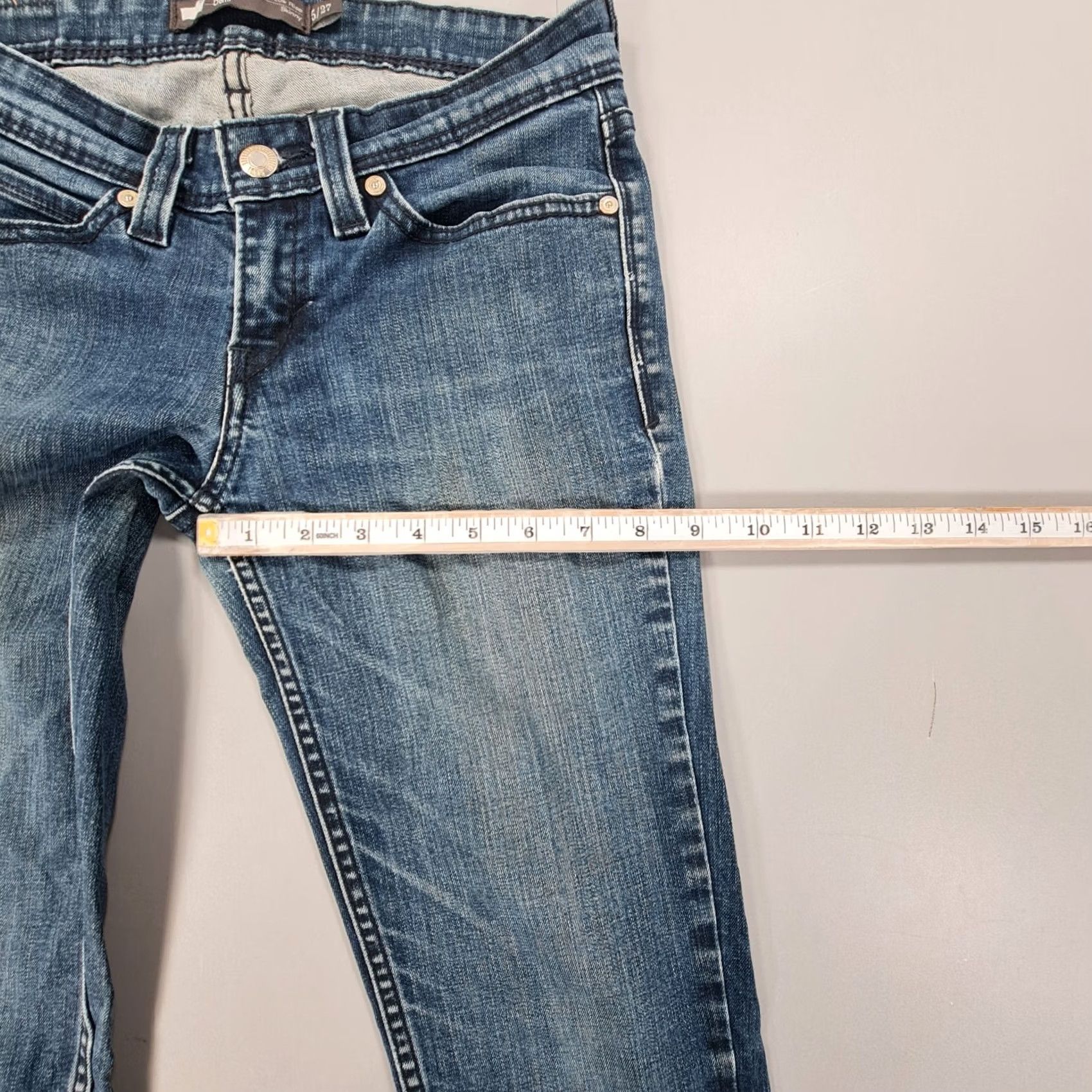 Levi's Levi's Jeans W27 L29 Skinny Low Rise Stretch Denim Womens Size 27" / US 4 / IT 40 - 6 Thumbnail