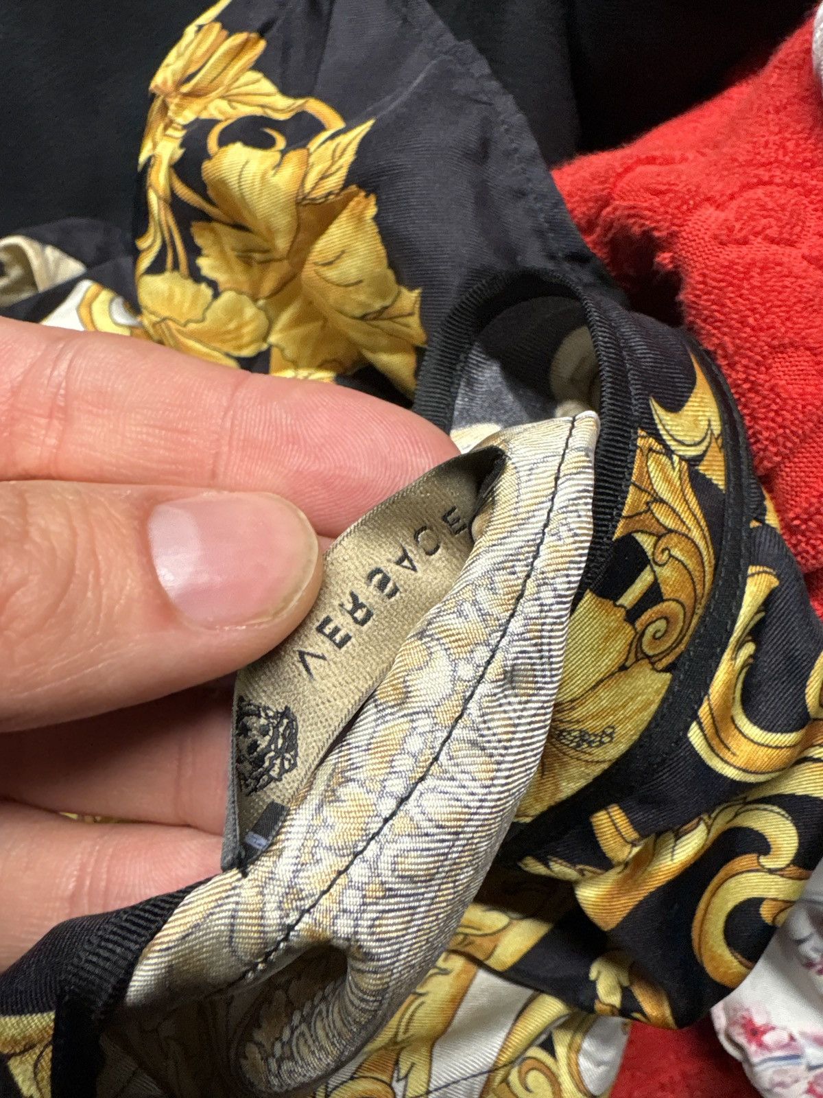 Versace Versace baroque print shirt Size US M / EU 48-50 / 2 - 5 Thumbnail