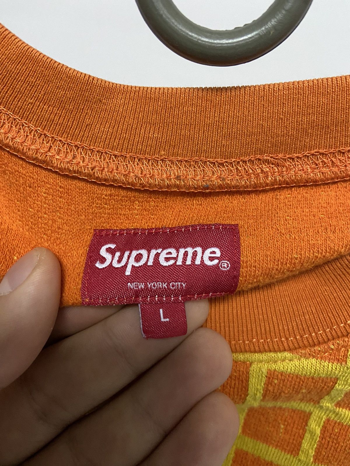 Supreme × Vintage Supreme t shirt mesh small Logo Vintage Size US L / EU 52-54 / 3 - 4 Thumbnail
