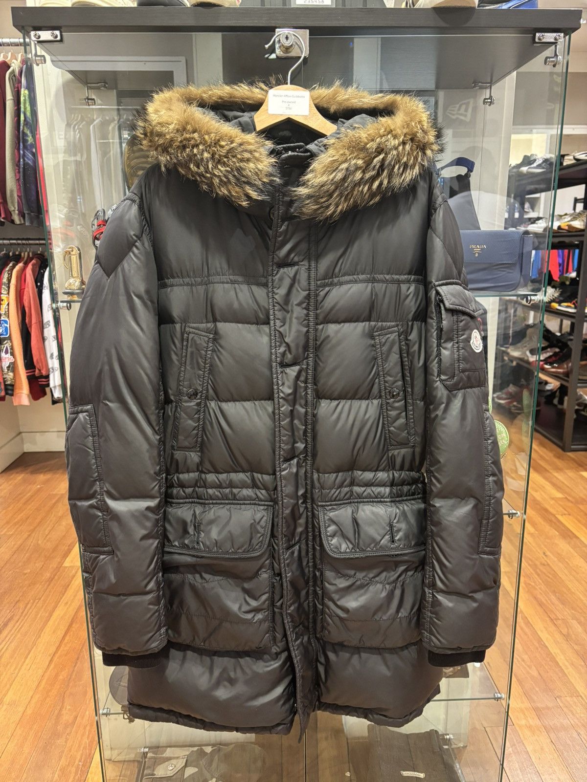 Moncler Moncler Affton Giubbotto Size L / US 10 / IT 46 - 1 Thumbnail