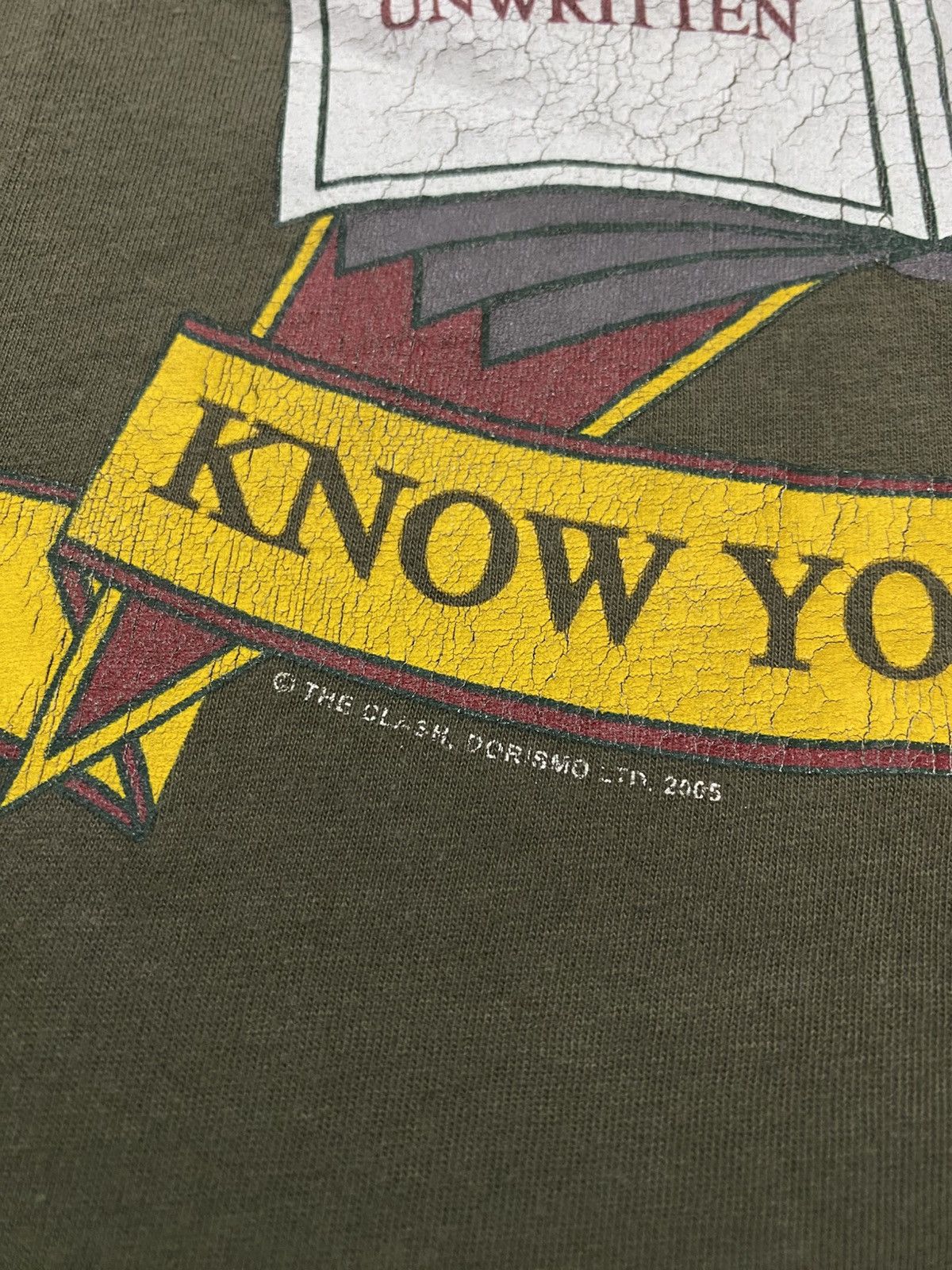 Band Tees × Vintage Vintage The Clash Know Your Rights “Combat Rock” Tees Size US XS / EU 42 / 0 - 3 Thumbnail