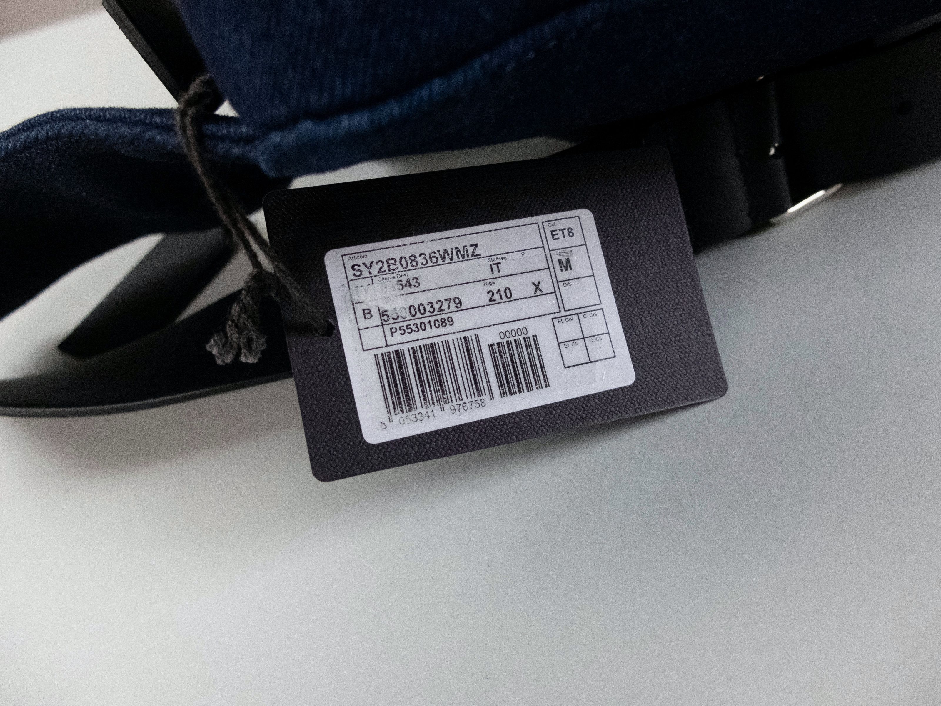 Valentino VALENTINO Garavani Vlogo blue red denim & leather belt bag Size ONE SIZE - 7 Thumbnail