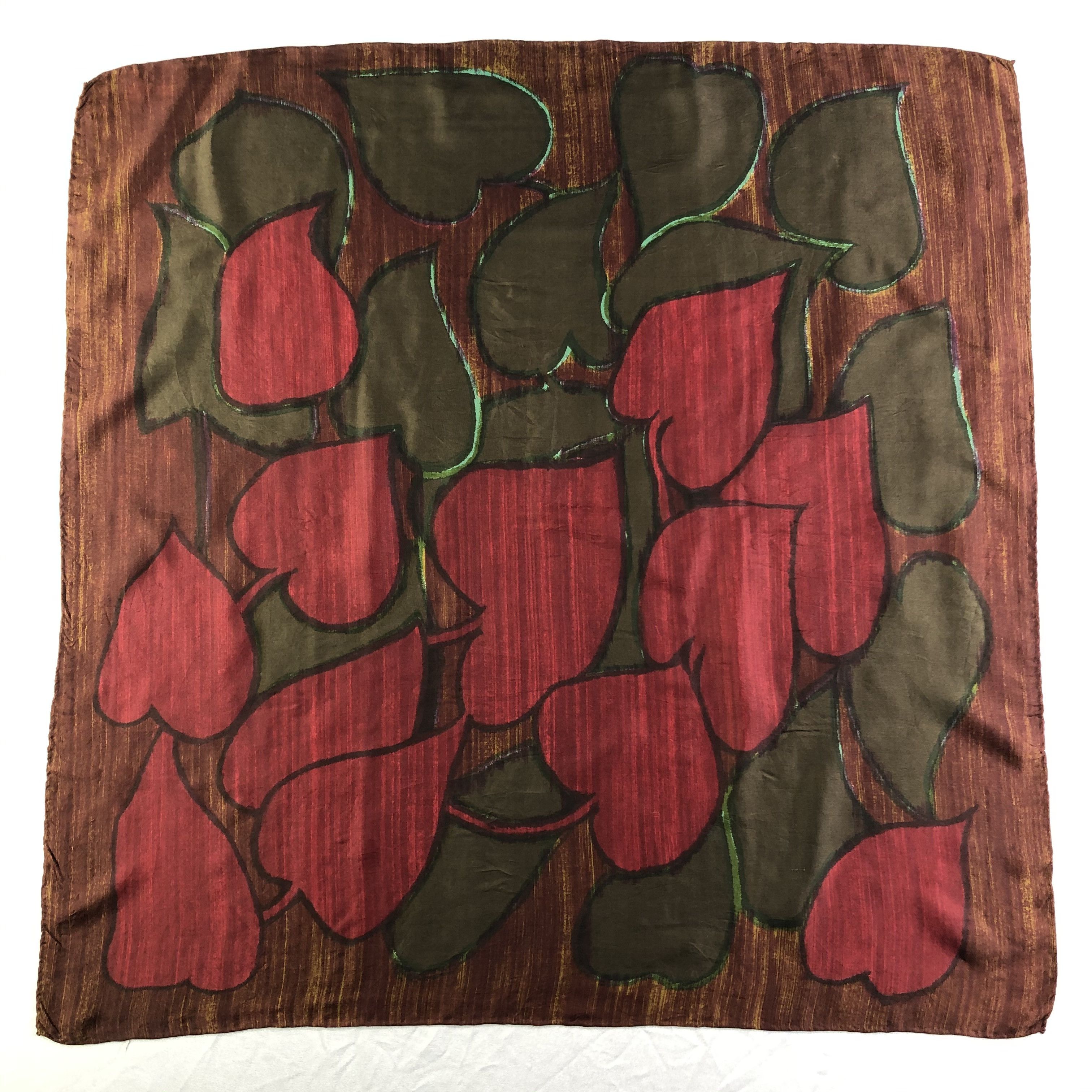 Vintage Vintage Silk Scarf Size ONE SIZE - 2 Thumbnail