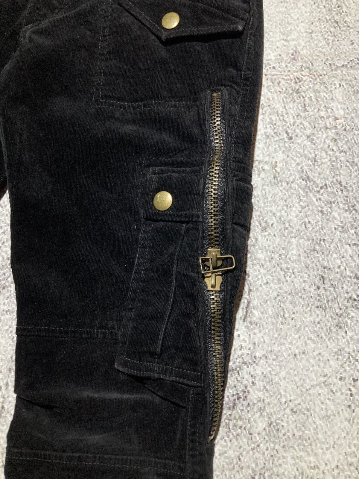 Japanese Brand 2000s Manies Corduroy Anarchy Punk Vkei Lgb Style Pants Size US 28 / EU 44 - 12 Thumbnail