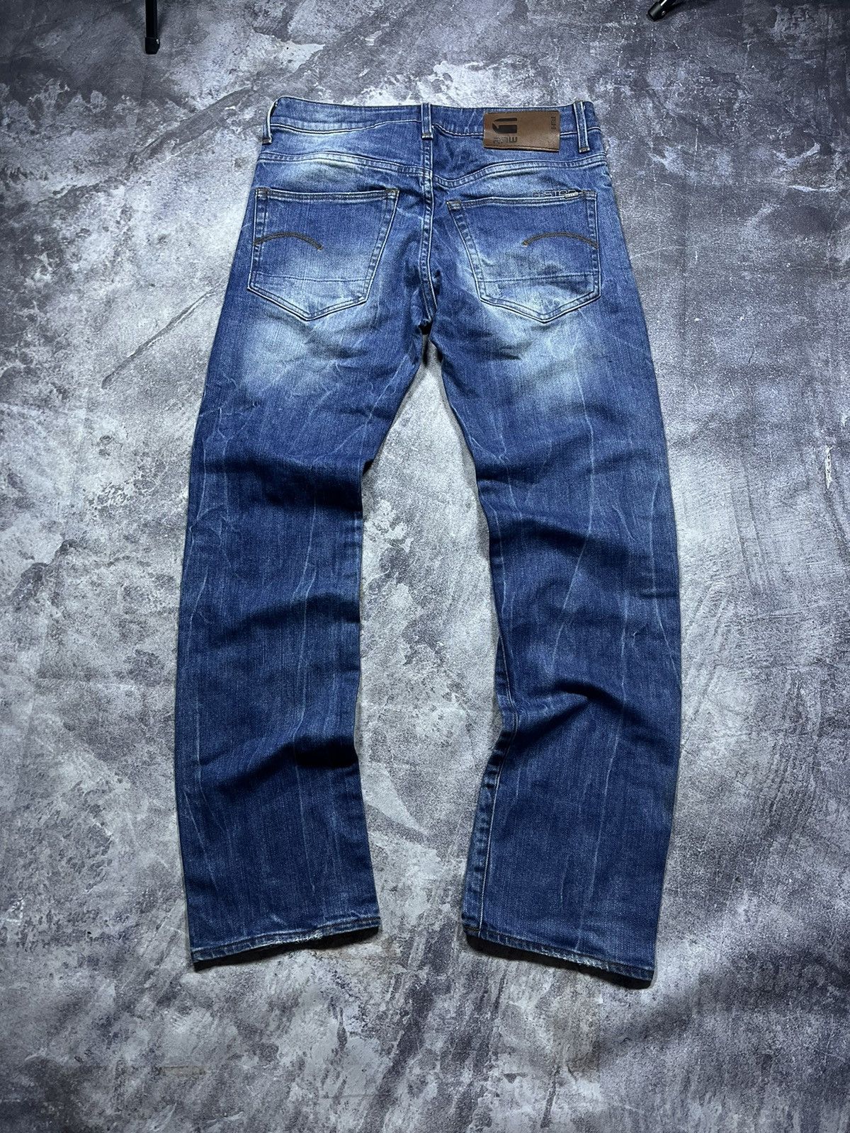G-Star G-Star RAW Jeans Denim Vintage Streetwear Y2K Pashanim Size US 29 - 1 Thumbnail