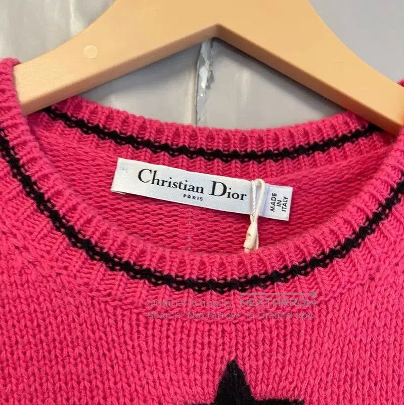 Dior Dior Women’s Bright Pink Pullover Sweater . Size S / US 4 / IT 40 - 3 Thumbnail