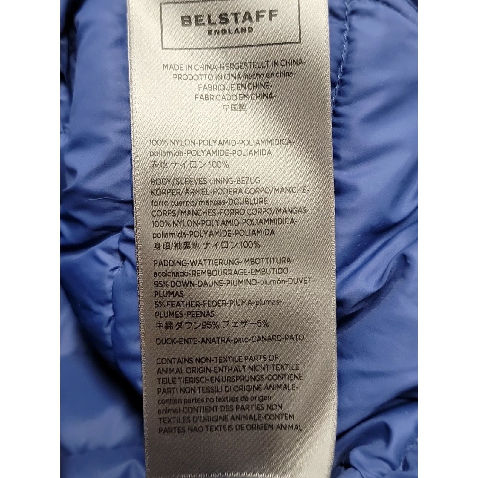 Belstaff NWT Belstaff Buxton Sport Down Puffer Dark Cobalt Mens 46 Size US S / EU 44-46 / 1 - 5 Thumbnail