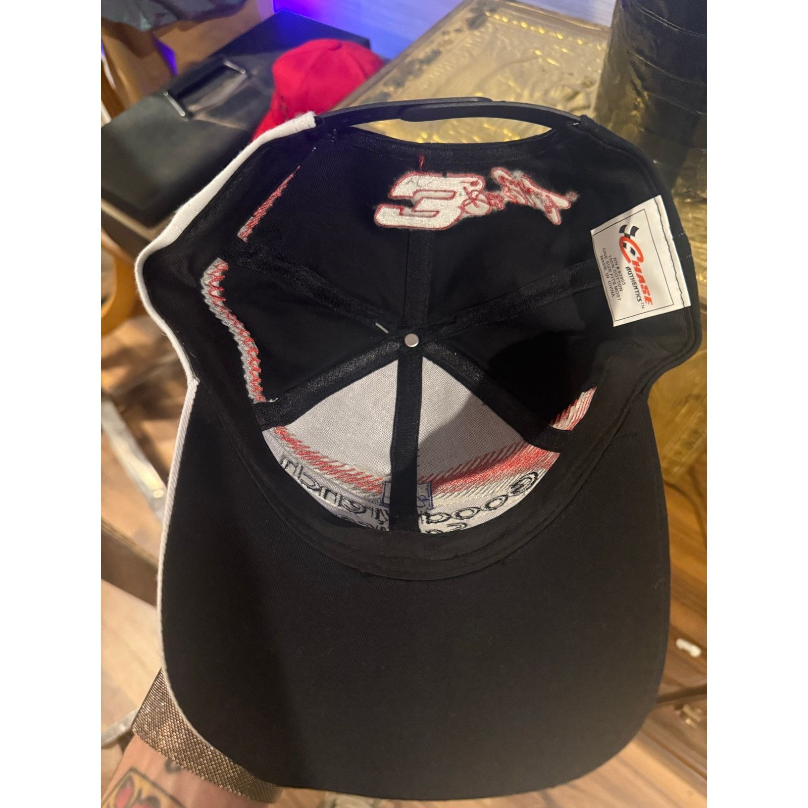 Chase Authentics Dale Earnhardt Last Kiss Hat New With Tags Size ONE SIZE - 5 Thumbnail