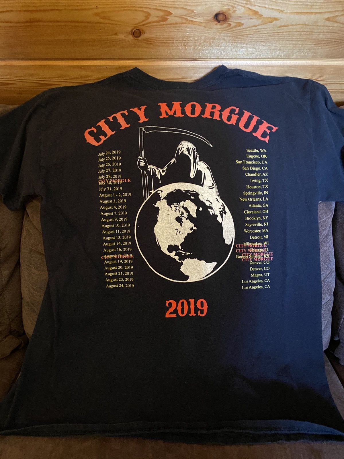 City Morgue City Morgue Tour Tee Size US L / EU 52-54 / 3 - 2 Thumbnail