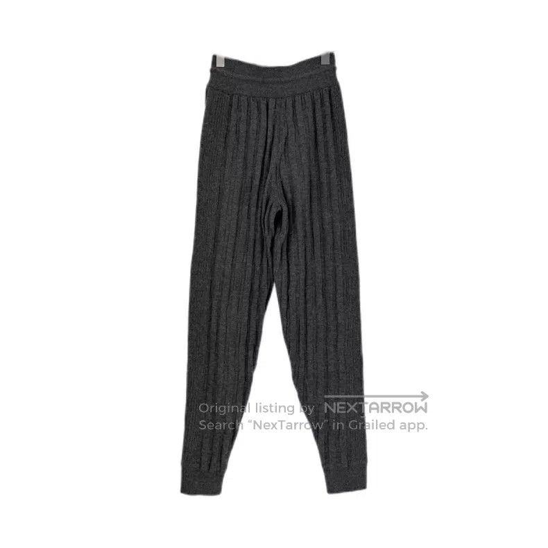 Hermes Hermes Gray Full H Wool Drawstring Trousers Size 24" / US 00 / IT 34 - 2 Thumbnail