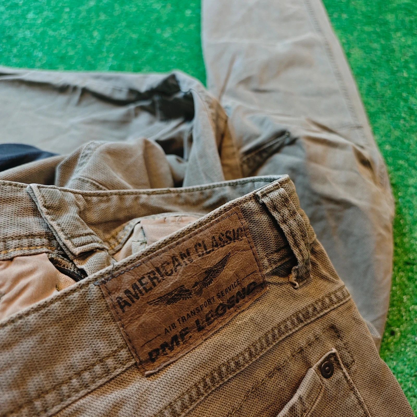 Other Pme Legend Jeans Mens 32 chaki straight regular chino Size US 32 / EU 48 - 6 Thumbnail