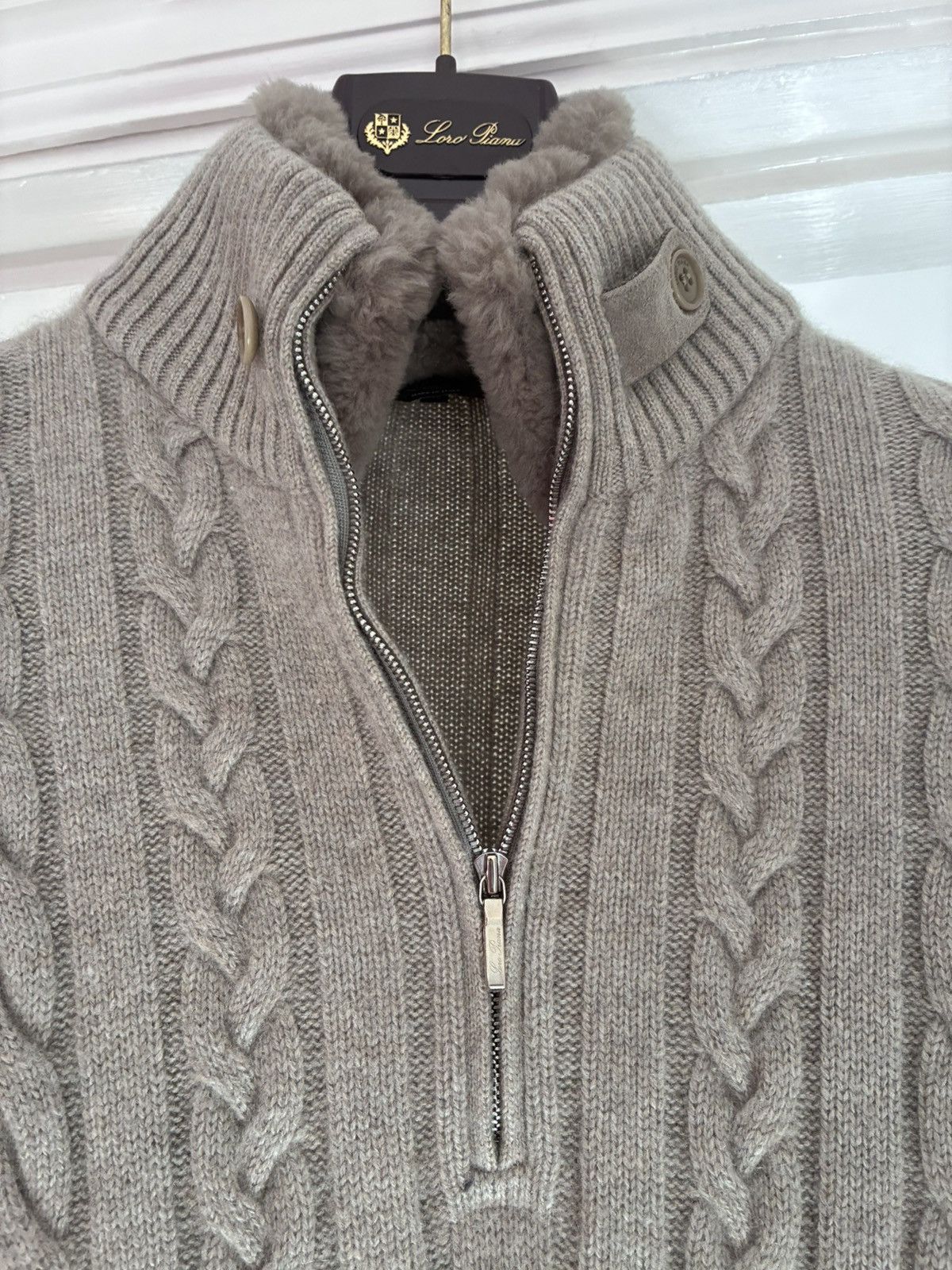 Loro Piana Loro Piana fur quarter zip size 52 /large Size US L / EU 52-54 / 3 - 2 Thumbnail