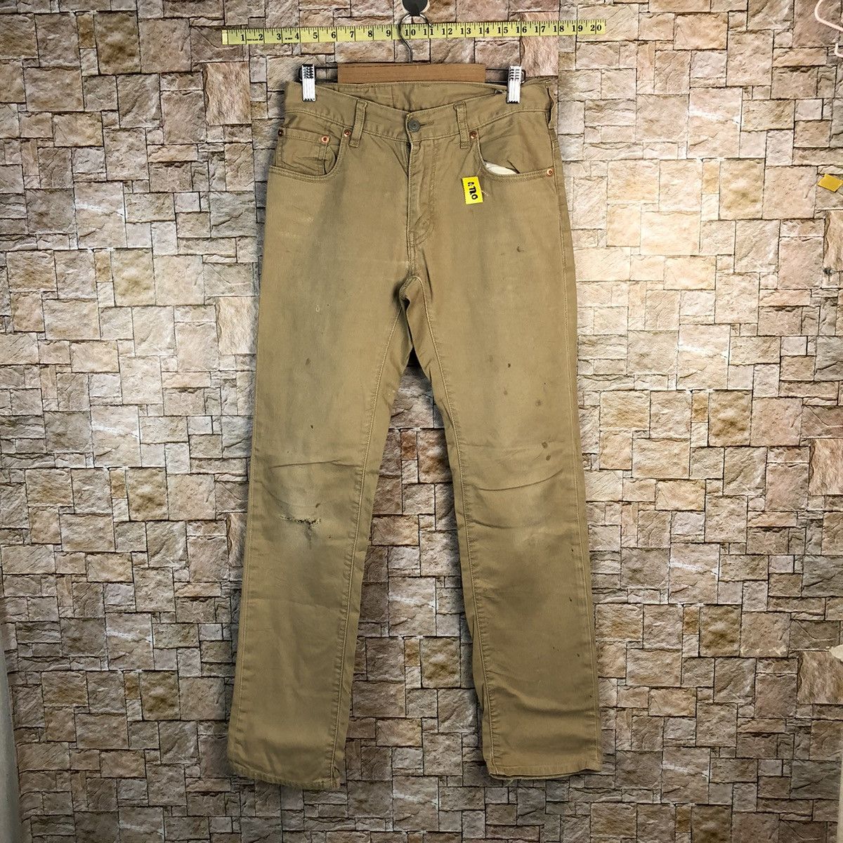 Levi's 505 Levis vintage Brown Pants #A720 Size US 29 - 1 Thumbnail