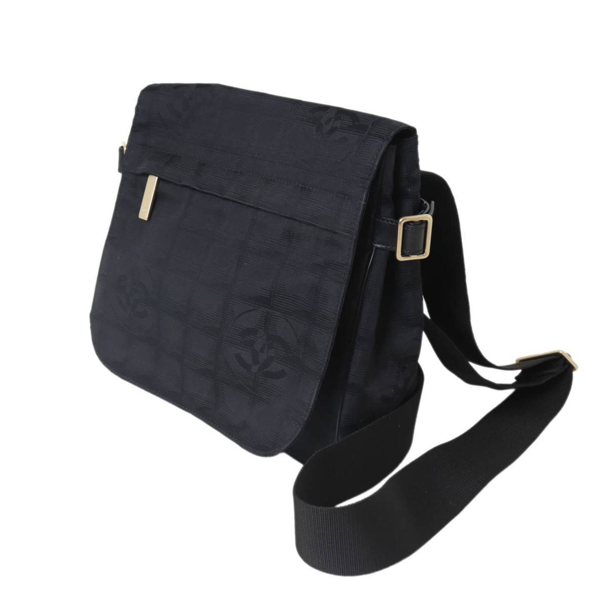 Chanel Chanel Shoulder Bag, New Travel Line, Black, 9954395 Size ONE SIZE - 1 Thumbnail