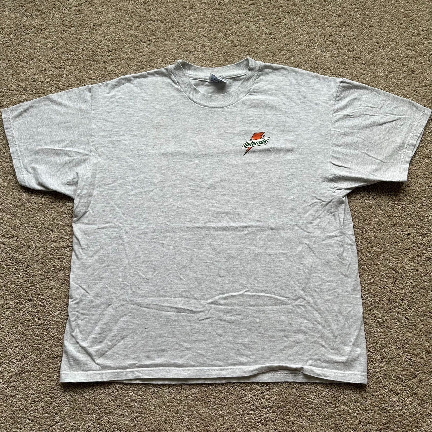 Vintage Vintage Y2K Gatorade Logo T-Shirt Gray Size US XL / EU 56 / 4 - 3 Thumbnail