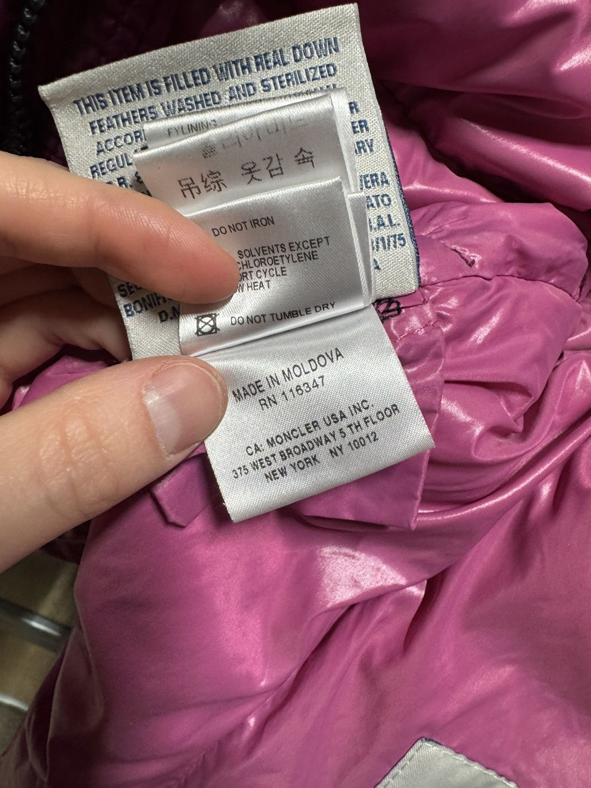 Moncler Moncler Bady Down Jacket RETAIL 1900$ Size XS / US 0-2 / IT 36-38 - 8 Thumbnail
