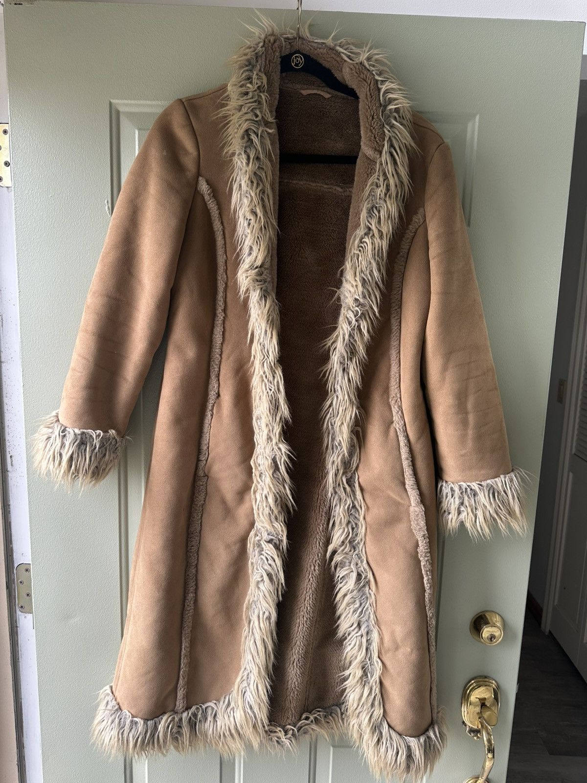 Other Vintage NEXT Afghan tan Coat/faux Fur/M Size M / US 6-8 / IT 42-44 - 1 Thumbnail